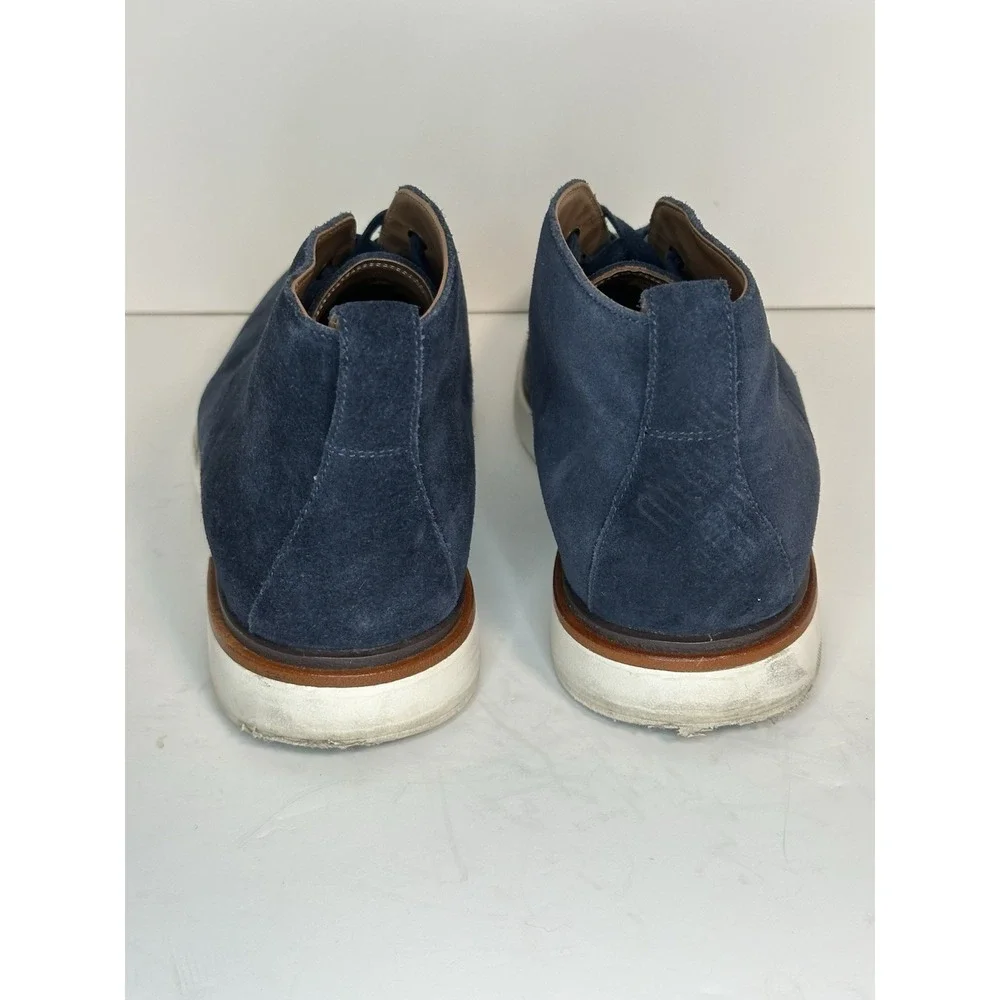 Allen Edmonds, Carson Hybrid‎ Chukka Boots, Sea Suede, Size 10D